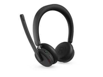Lenovo 6550 bežične slušalice crne boje s dvostrukim načinom rada i aktivnim poništavanjem buke (ANC), USB-A, Teams, 3Y