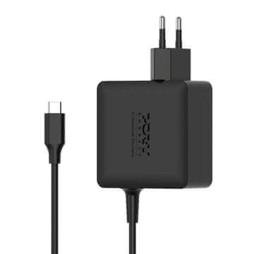 Port Designs GaN adapter za napajanje 65 W, Tip-C, AC utikač (EU)