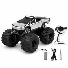 JOJOY® Amfibijski RC automobil 4WD, vožnja po kopnu i vodi, 360° okretanje, 2.4 GHz daljinski upravljač | AMFIBIA