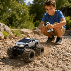 JOJOY® Amfibijski RC automobil 4WD, vožnja po kopnu i vodi, 360° okretanje, 2.4 GHz daljinski upravljač | AMFIBIA