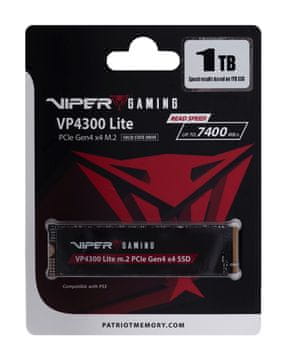 Patriot Patriot Viper VP4300L M.2 PCI-Ex4 NVMe 1TB ssd