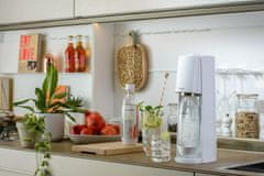 SodaStream Terra White Saturator + CO2 patrona s osiguračem Boca 1L