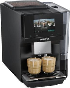Siemens Ekspres ciśnieniowy SIEMENS TP723E09 Pianosvart