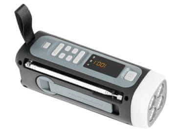 Technisat Viola Crank radio prijemnik crno-sivi