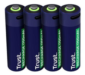Trust AA USB-C baterije 4 kom.
