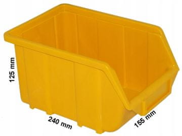 Spremnik za skladištenje - Ecobox srednji | Žuti