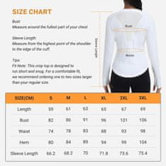 Nikcorp Ženska termoaktivna majica dugih rukava s otvorima za palce slim fit bijela 90% poliester 10% elastan ploče vuna akril pamuk viskoza elastan zima trčanje fitness outdoor bazni sloj