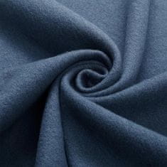 Nikcorp Dvostrani zimski šal pashmina unisex, mekani modni dodatak za jesen i zimu, dimenzije 196x62 cm, tamnoplava i tamnosiva boja, veličina L, elegantan dizajn, 300g, idealan za poklon, 60% poliester