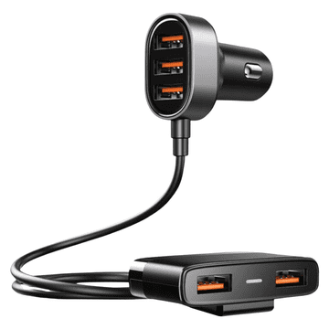 Joyroom JR-CL03 5xUSB auto punjač (crni)