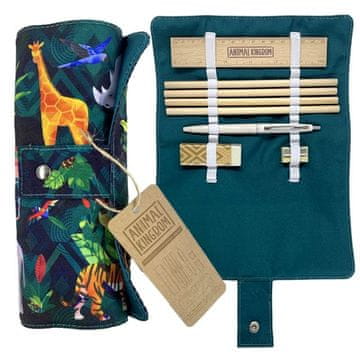 Puckator PKSTA286 Set od 8 pribora Animal Kingdom