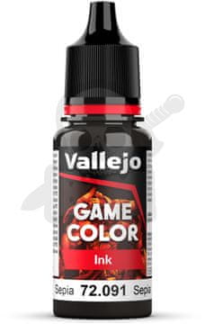 Vallejo VALL-72091 Game C. tinta 18ml sepia