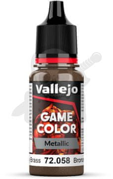 Vallejo VALL-72058 Game C. Metal 18ml mjedena boja