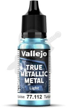 Vallejo VALL-77112 Prava metalik hidra tirkizna 18 ml