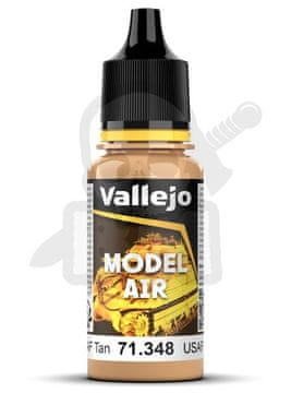 Vallejo VALL-71348 Model Air 17ml USAF Tan