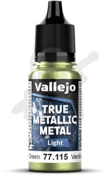 Vallejo VALL-77115 pravi metalik jantarna zelena 18ml