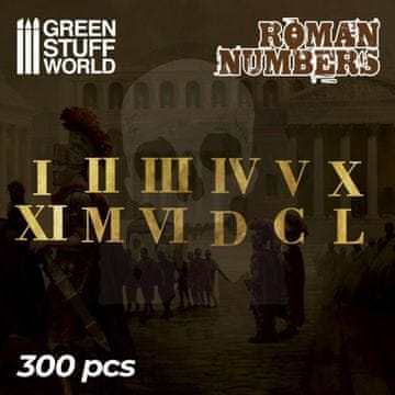 Green Stuff World GSTU504729 rimski brojevi 300 brojeva