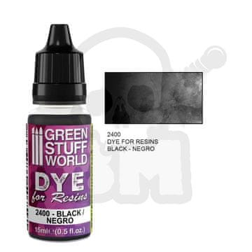 Green Stuff World Boja za smolu Dye For Resins crna GSTU507591