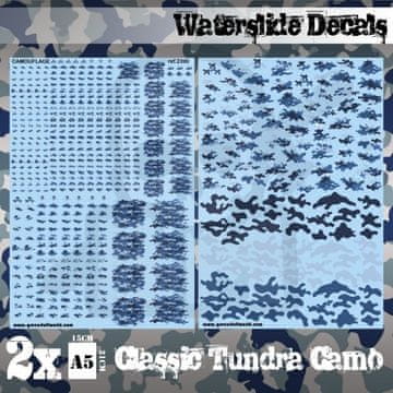 Green Stuff World GSTU507492 vodene naljepnice Classic Tundra Camo