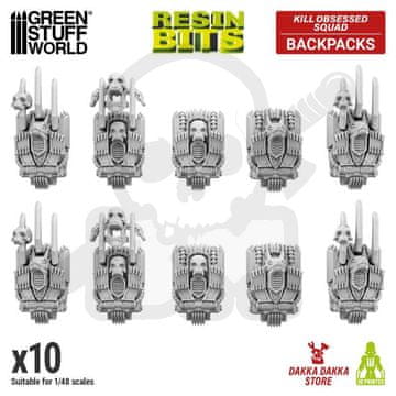 Green Stuff World GSTU518794 3D printani Dakka Khorne ruksaci