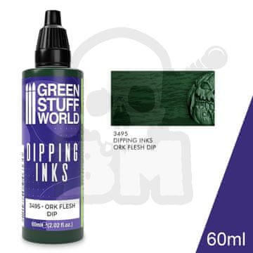 Green Stuff World GSTU508559 Diping tinta 60ml Ork Flesh Dip