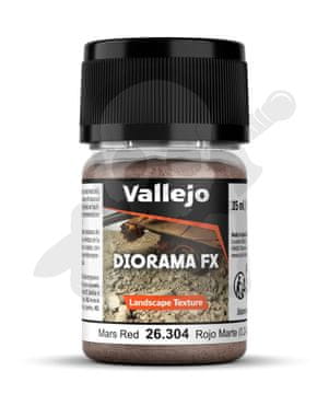 Vallejo Vall-26304 diorama fx lansc. text. mars crvena 0,2
