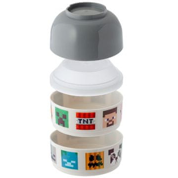 Puckator Pklbox84 lunch box s Minecraft licem