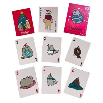 Puckator Pkxcard15 Natalna mačka Pusheen špil karata za igru