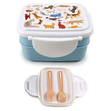 Puckator PKLBOX106 kutija za ručak, 1p, mačke Feline Fine
