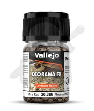 Vallejo VALL-26306 Diorama FX Lansc. Text. Mars Red 2
