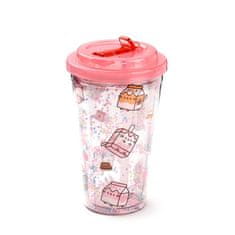 Puckator PKCUP79 šalica s poklopcem Pusheen Sips
