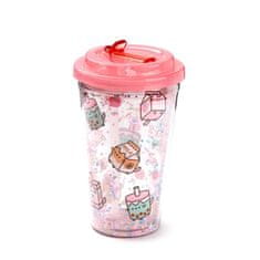 Puckator PKCUP79 šalica s poklopcem Pusheen Sips