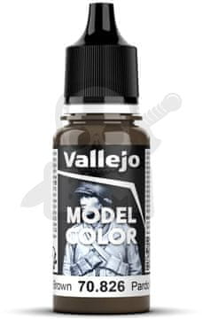 Vallejo VALL-70826 Model Color 17ml njemačka kamuflažna srednje smeđa