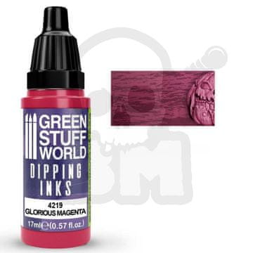 Green Stuff World GSTU515793 Tinta za uranjanje 17ml gloriozna magenta