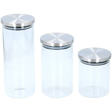 Alpina Posuda za hranu ED-216063 set od 3 plastične boce 1,4 l, 950 ml i 650 ml