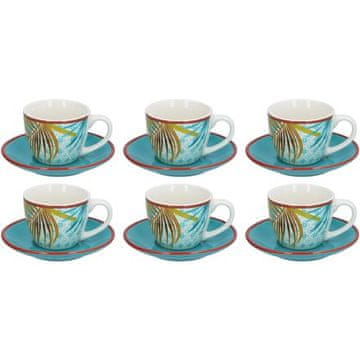 EDCO Šalice i tanjurići za kavu ED-429104 set od 12 dijelova