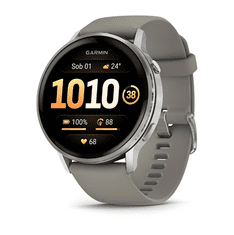 Garmin Pametni sat Venu 4, promjer 45 mm, silikon, siva boja (010-03014-01)
