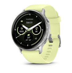 Garmin Pametni sat Venu 4, promjer 45 mm, silikon, žuta boja (010-03014-02)