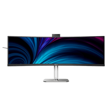 Philips 49B2U6900CH zakrivljeni poslovni monitor, 124cm, DQHD, 1800R, 75Hz, Adaptive Sync, HDR400, web kamera (49B2U6900CH/00)