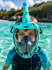 ACRAsport Dječja ronilačka maska AQUA KID s punim licem