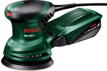 BOS Bosch PEX 220 A orbitalna brusilica 24000 OPM crna, zelena