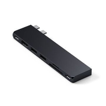 slomart Satechi Docking Station USB 3.2 Gen 2, 4K 60Hz, Midnight