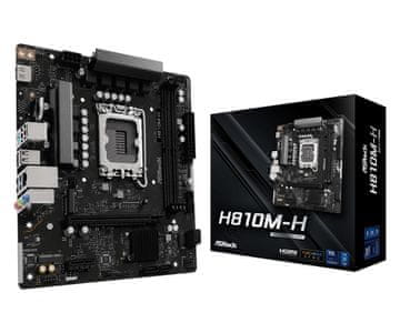 ASRock ASRock H810M-H Matična ploča Intel H810 LGA 1851 micro ATX