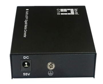 Level One LevelOne IES-3400-90 Gigabitni medijski pretvarač PoE 90W, crni