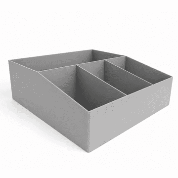 Mi Organizator za kavu, siva posuda za pribor pored aparata za kavu