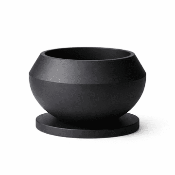 Mi Crna posuda za bonsai, moderna ukrasna zdjela za interijere