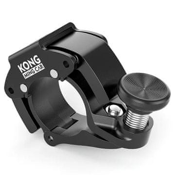 KONG Zvonce za bicikl, glasno 100dB, mehaničko, crno, 54mm