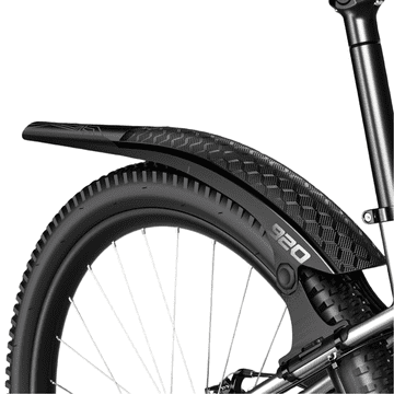 Benlee Prednji/stražnji blatobran za brdski bicikl MTB 26-29 50-70 mm komplet za montažu