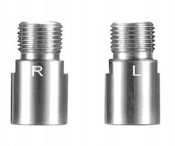 Benlee Čelični adapter, odstojnik, produžetak pedale za bicikl 20 mm, 2 komada,