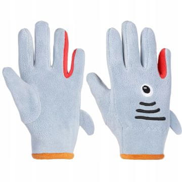 Moraj Dječje rukavice rekin tople za jesen zimu ocijepljene moraj 19cm blue