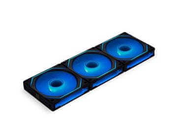 Lian Li Ventilator za kućište Lian Li UNI FAN SL-INFINITY 120 ARGB PWM 120mm, 3 Pack + kontroler, crni